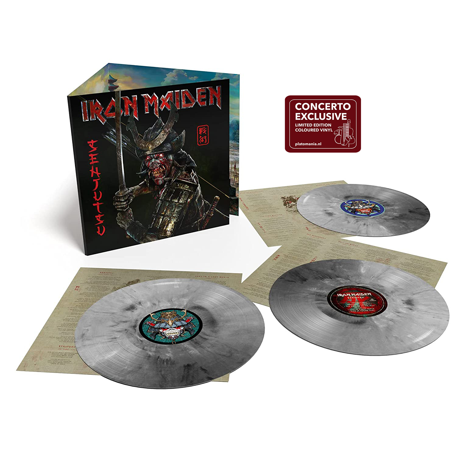 IRON MAIDEN - SENJUTSU -SILVER/BLACK/WHITE- EXCLUSIVE