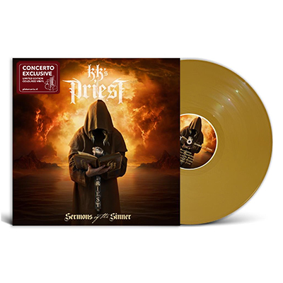 KK'S PRIEST - SERMONS OF SINNER -GOLD VINYL-