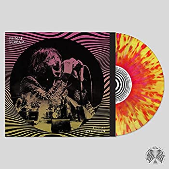 PRIMAL SCREAM - LIVE AT LEVITATION -YELLOW/RED SPLATTER-