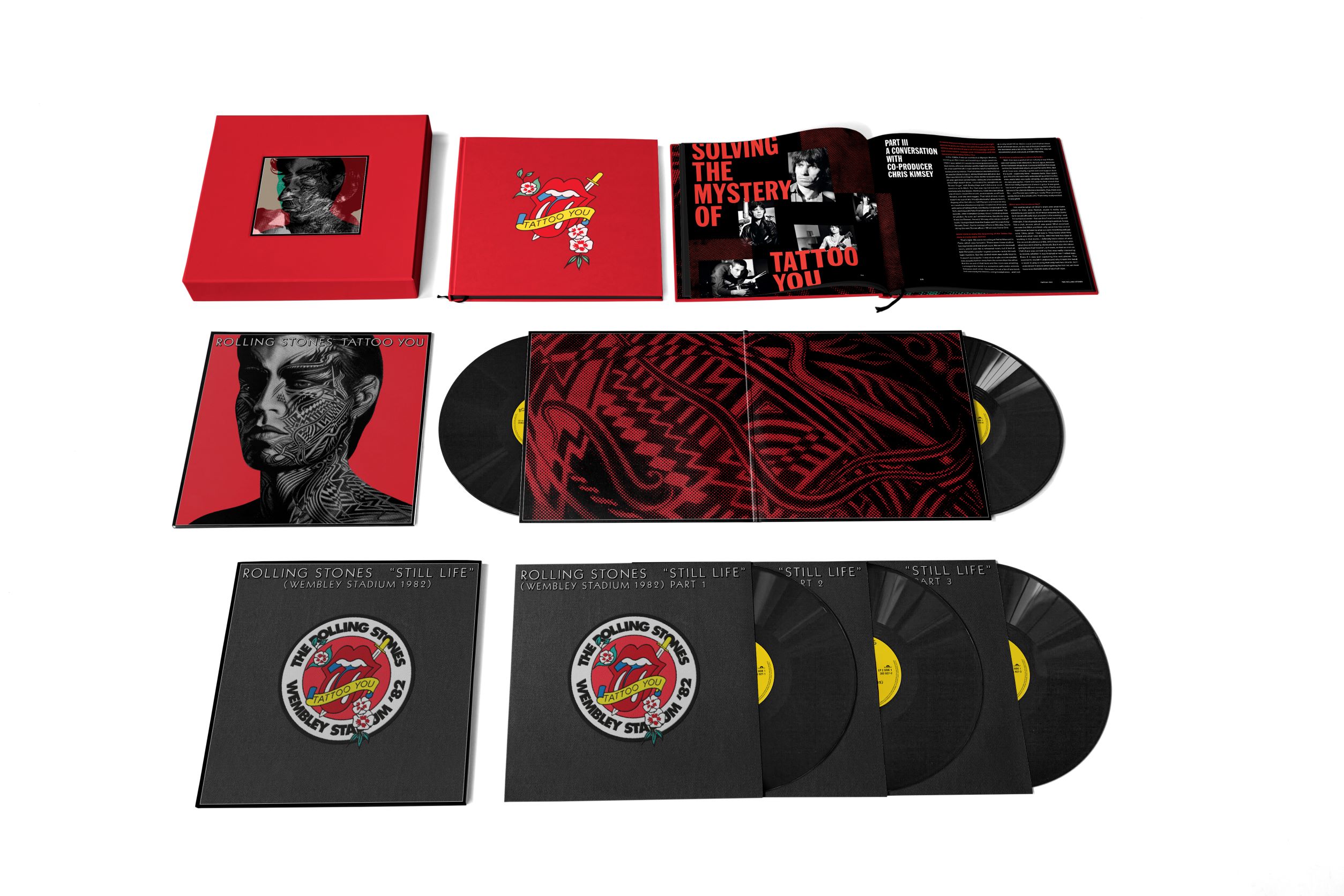 ROLLING STONES - TATTOO YOU -DELUXE 5LP/BOOK BOXSET-