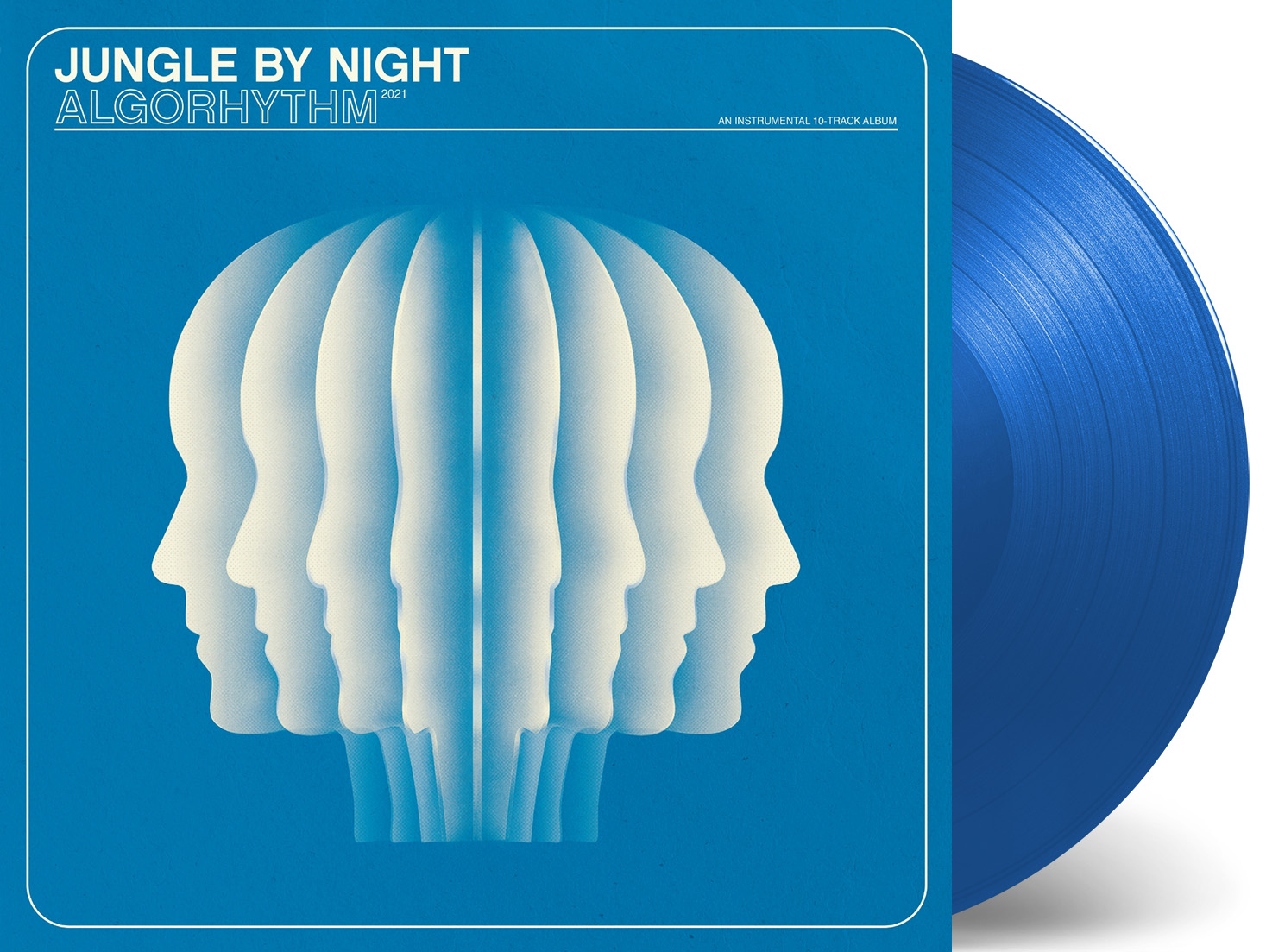 JUNGLE BY NIGHT - ALGORHYTHM -BLUE COLORED-
