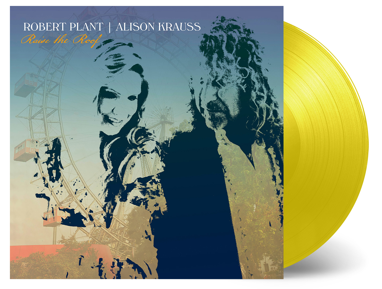 PLANT, ROBERT & ALISON KRAUSS - RAISE THE ROOF -YELLOW VINYL-