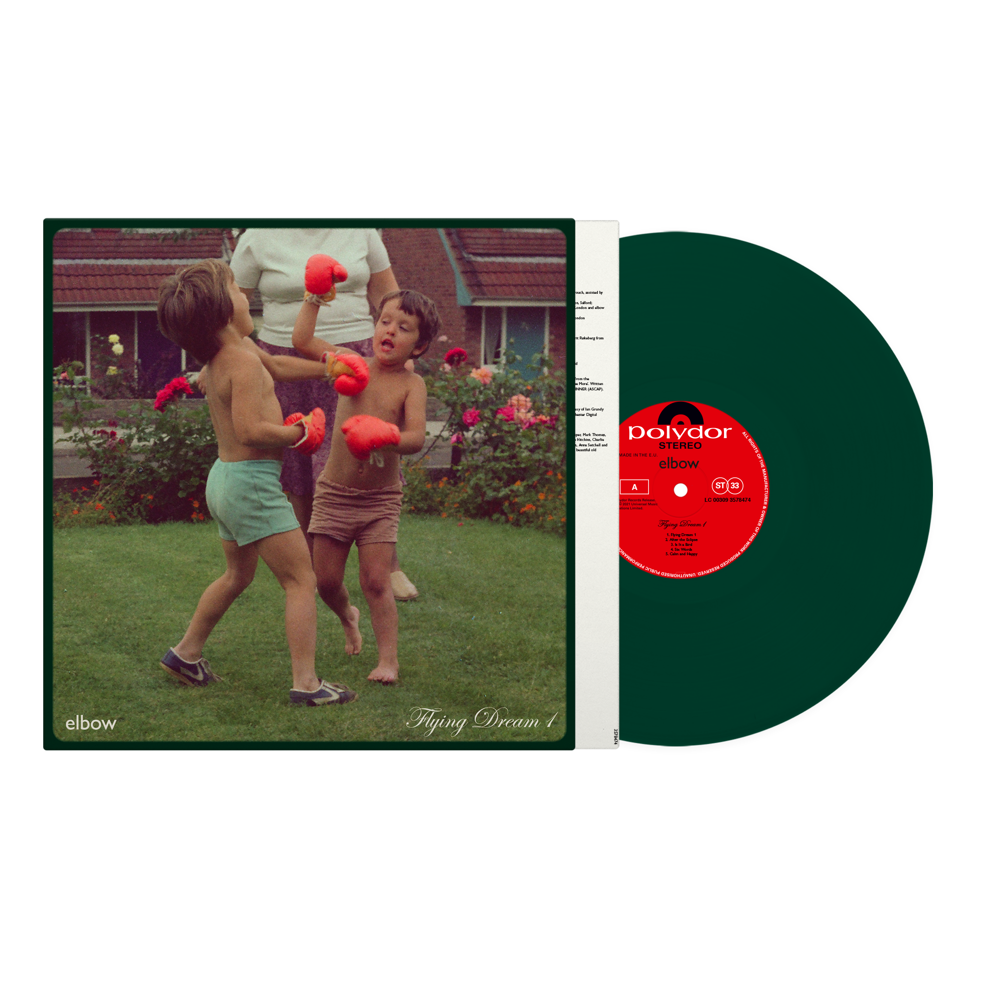 ELBOW - FLYING DREAM 1 -INDIE  GREEN COLOURED-