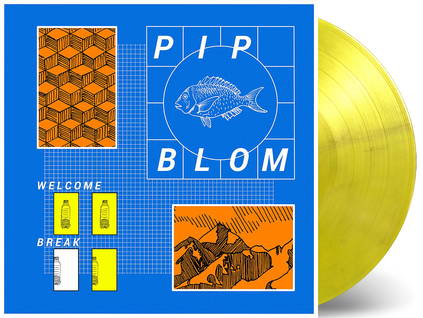 BLOM, PIP - WELCOME BREAK -YELLOW INDIE-