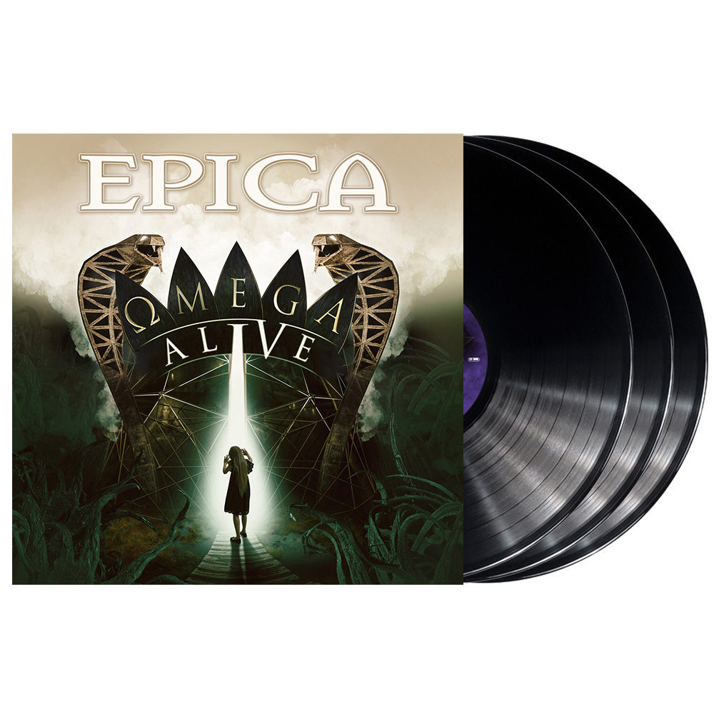 EPICA - OMEGA ALIVE -BLACK VINYL/3LP-