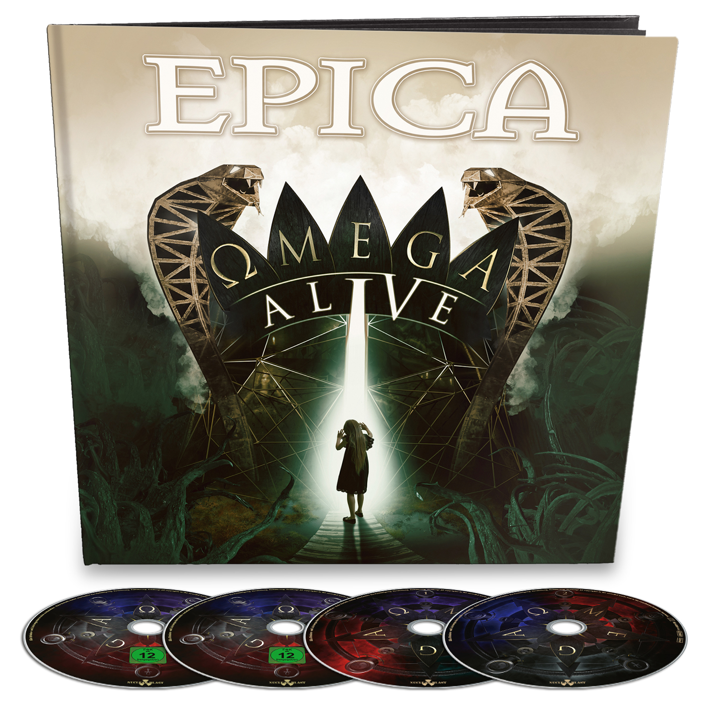 EPICA - OMEGA ALIVE -2CD+DVD+BLU-RAY EARBOOK-