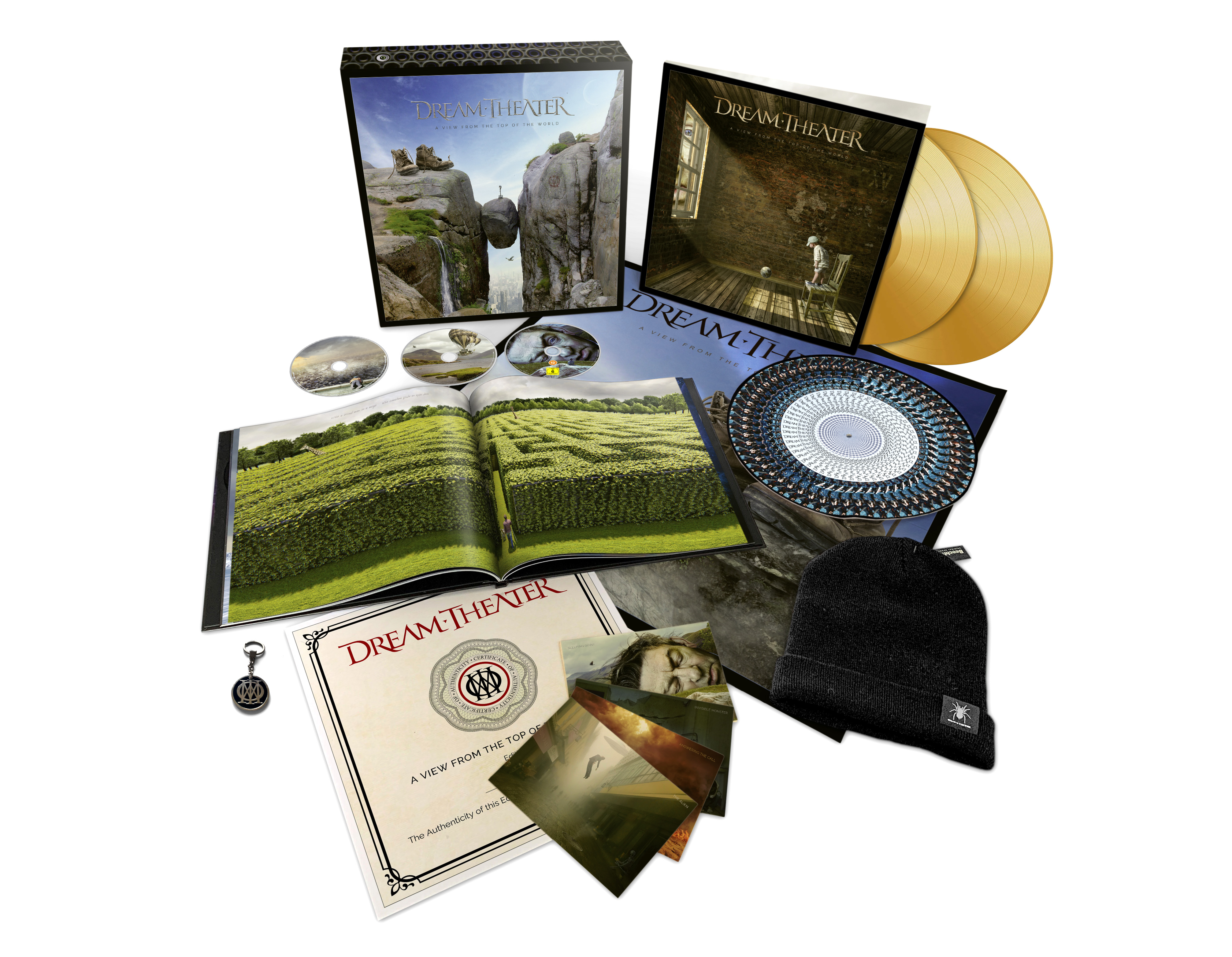 DREAM THEATER - A VIEW FROM THE TOP.. -2LP+2CD+BLRY/ARTBOOK-