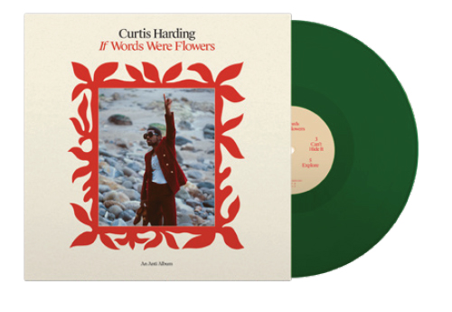 HARDING, CURTIS - IF WORDS WERE FLOWERS -BRIGHT GREEN VINYL-