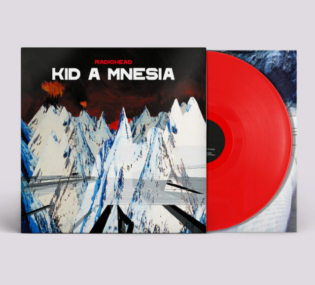 RADIOHEAD - KID A MNESIA -RED COLOURED VINYL/3LP-