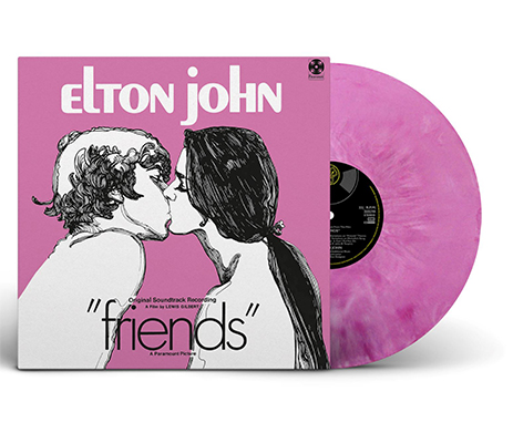JOHN, ELTON - FRIENDS - MARBLED PINK-