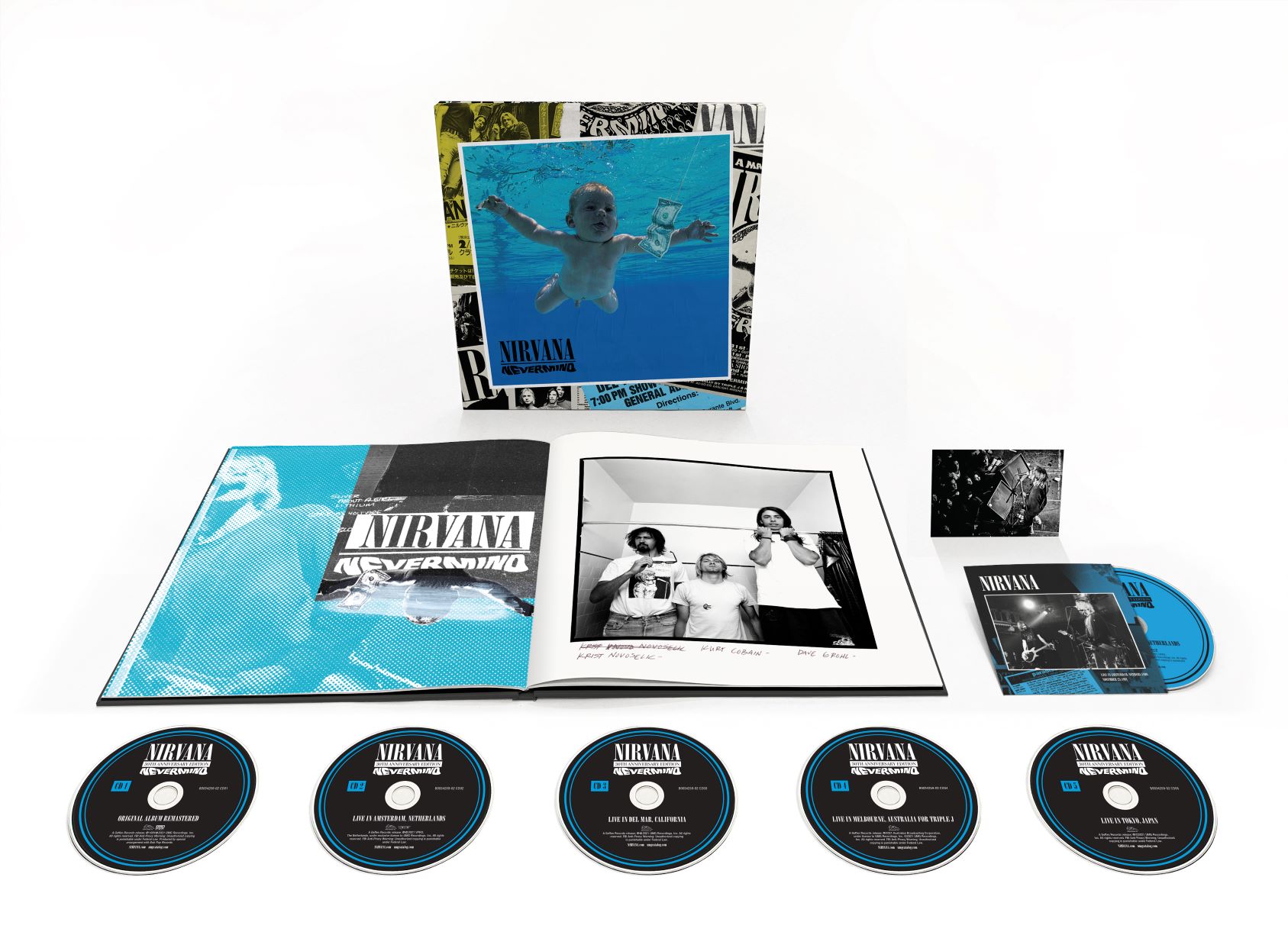 NIRVANA - NEVERMIND -30TH ANNIVERSARY EDITION 5CD+BLU-