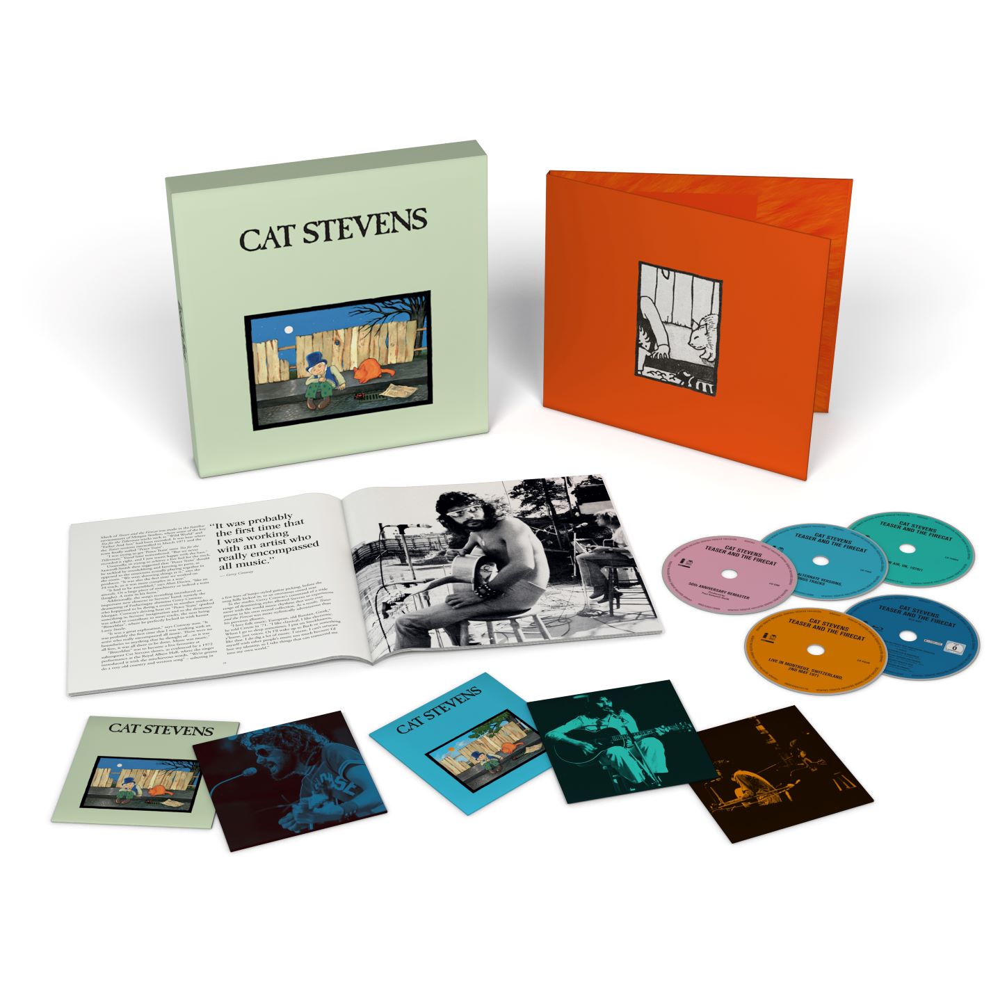 STEVENS, CAT - TEASER AND THE FIRECAT (4CD+BLURAY)