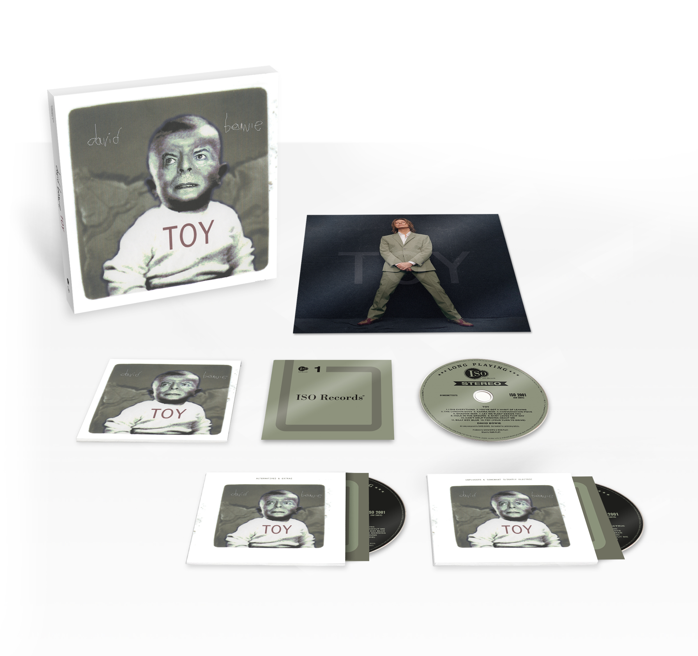 BOWIE, DAVID - TOY (TOY:BOX) -BOX SET-