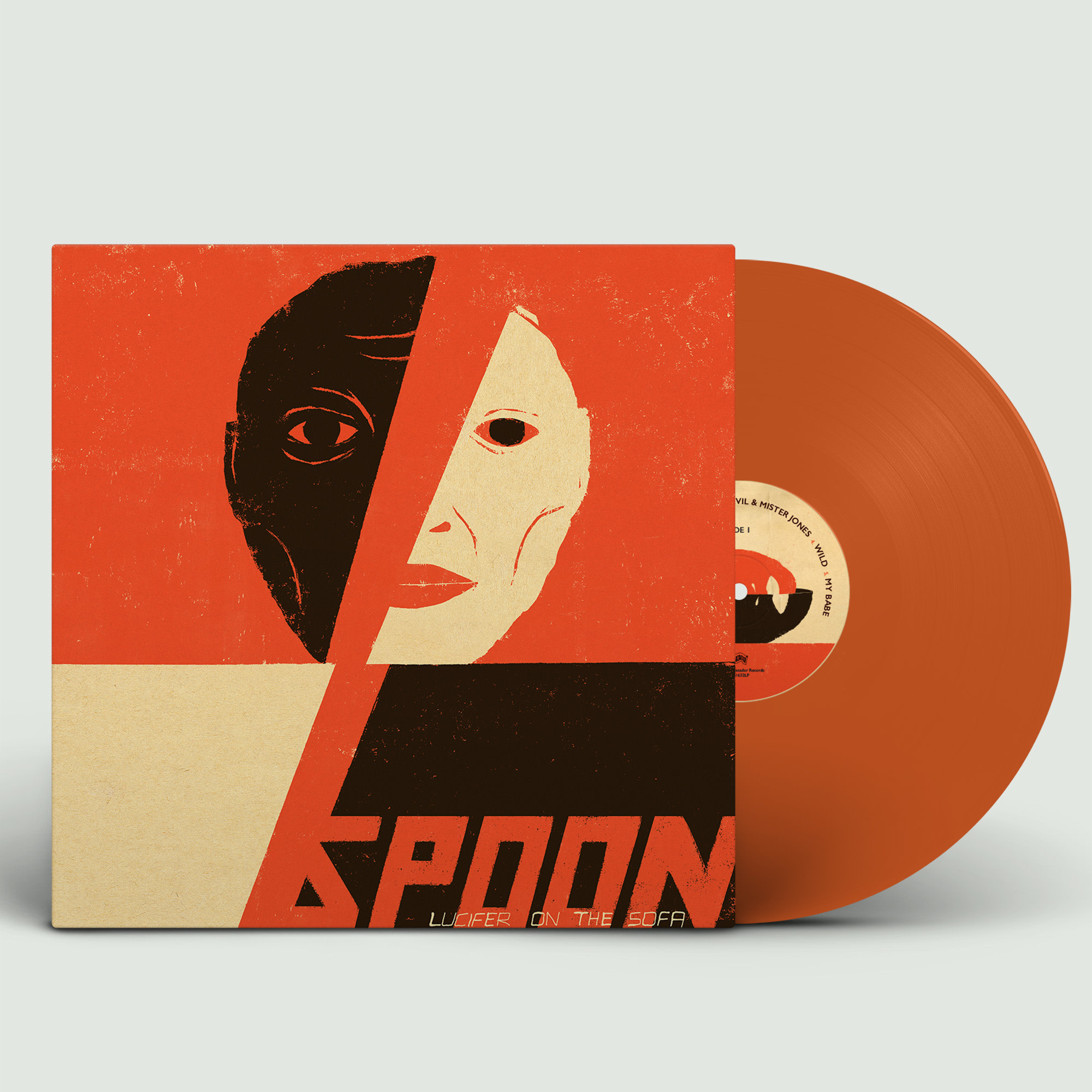 SPOON - LUCIFER ON THE SOFA (ORIGINAL ALBUM)-ORANGE COLOURED-
