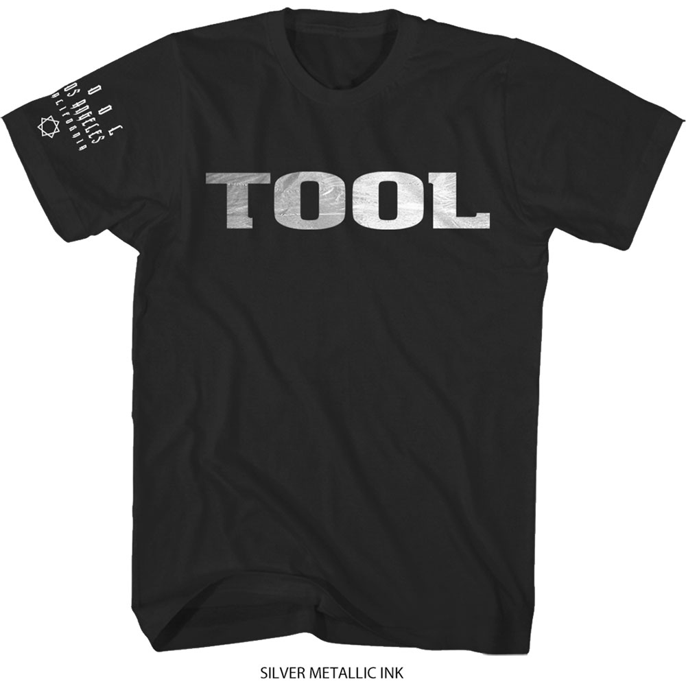 TOOL - METALLIC SILVER LOGO -L-