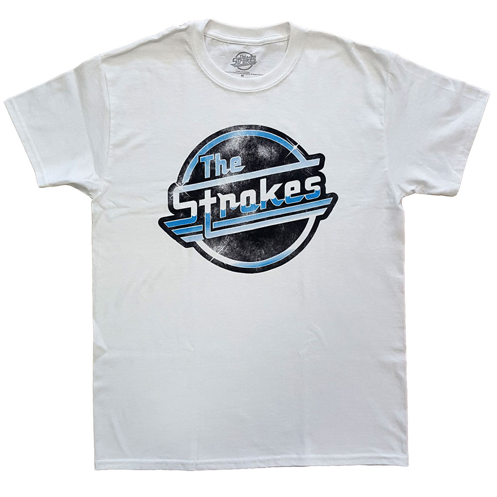 STROKES - LOGO WHITE -XL-