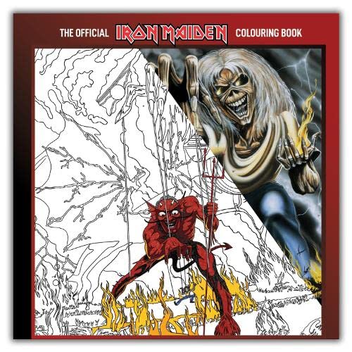 IRON MAIDEN - THE OFFICIAL IRON MAIDEN COLOURING BOOK