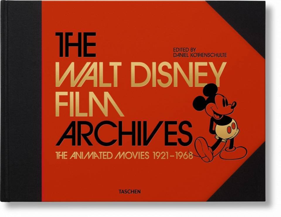 BOOK - WALT DISNEY FILM ARCHIVES. THE ANIMATED MOVIES 1921-196