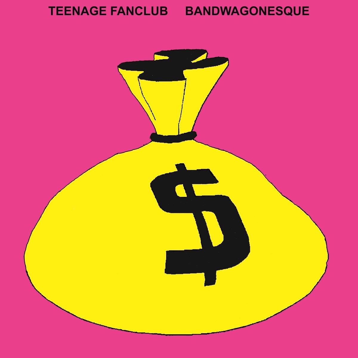 TEENAGE FANCLUB - BANDWAGONESQUE (BLACK VINYL)