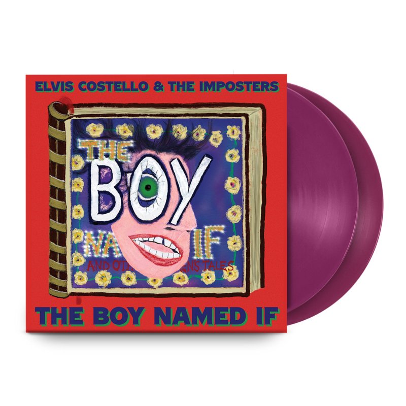 COSTELLO, ELVIS & THE IMPOSTERS - THE BOY NAMED IF -INDIE PURPLE COLOURED VINYL-