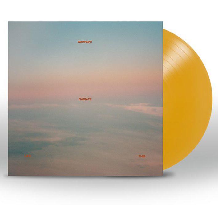 WARPAINT - RADIATE LIKE THIS -INDIE ONLY YELLOW VINYL-