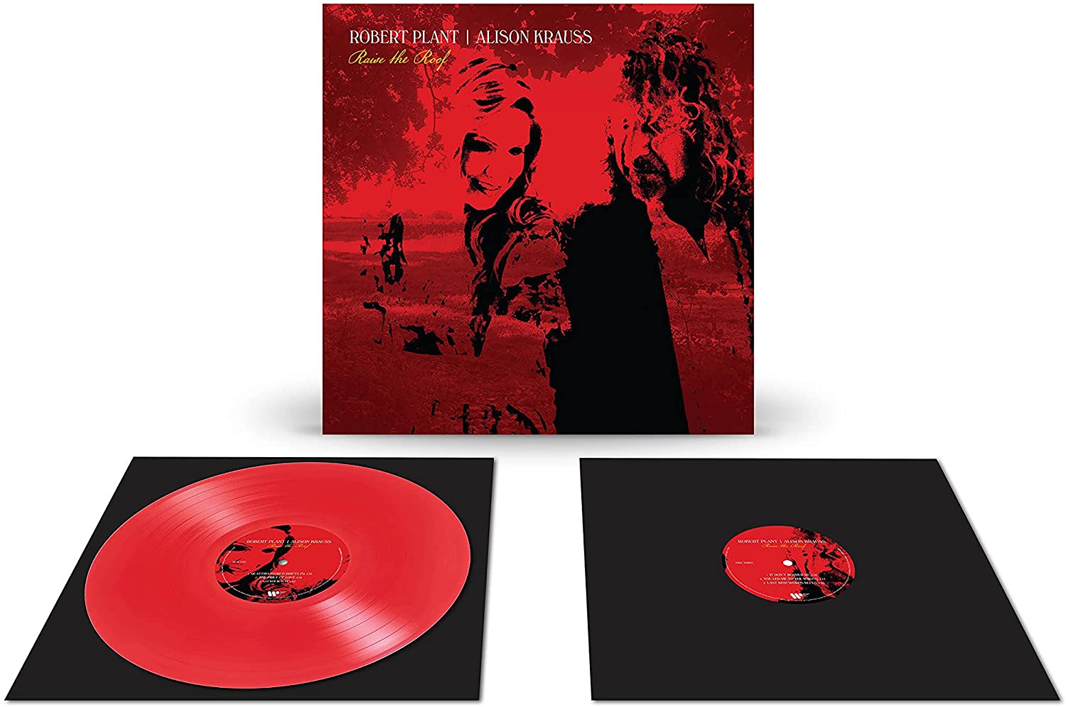 PLANT, ROBERT & ALISON KRAUSS - RAISE THE ROOF -RED TRANSPARANT VINYL-
