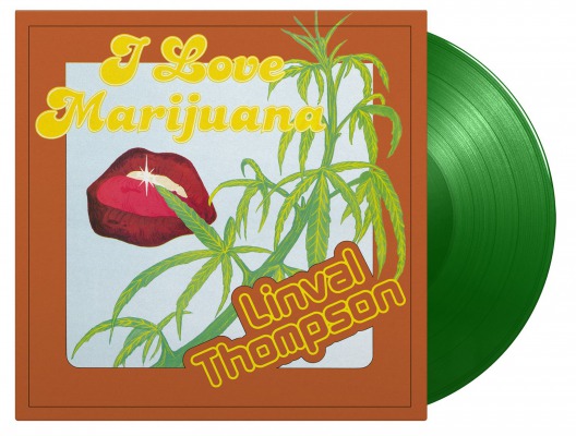 THOMPSON, LINVAL - I LOVE MARIJUANA -GREEN VINYL-