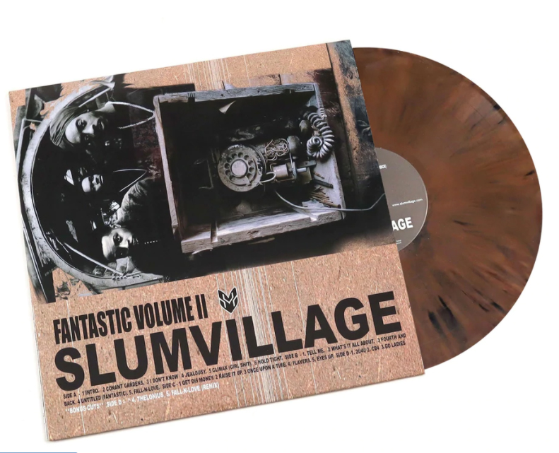 SLUM VILLAGE - FANTASTIC VOLUME 2 (HARDWOOD/BROWN VINYL)