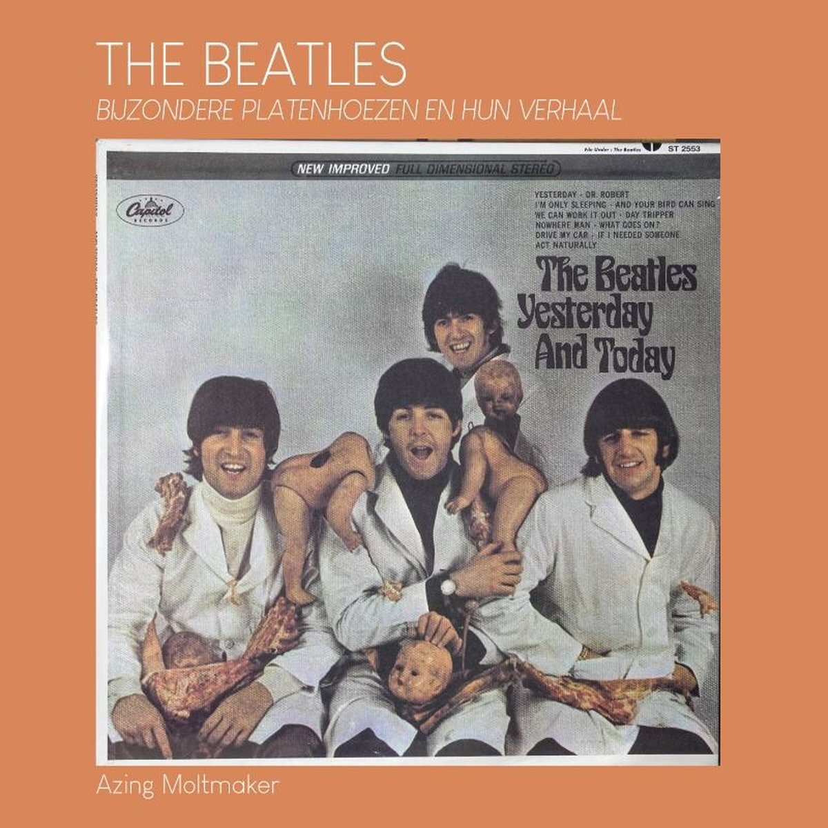 MOLTMAKER, AZING - BEATLES, 100 BIJZONDERE PLATENHOEZEN EN HUN VERHAAL