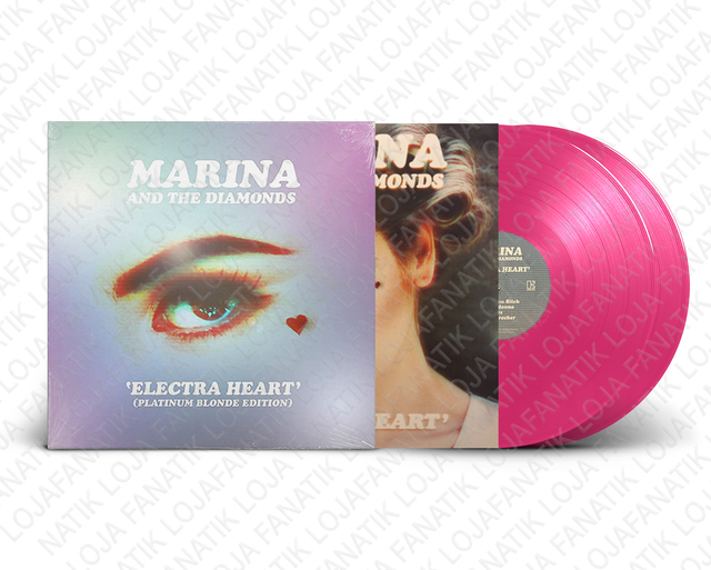 MARINA & THE DIAMONDS - ELECTRA HEART: PLATINUM BLONDE EDITION (COLOURED)