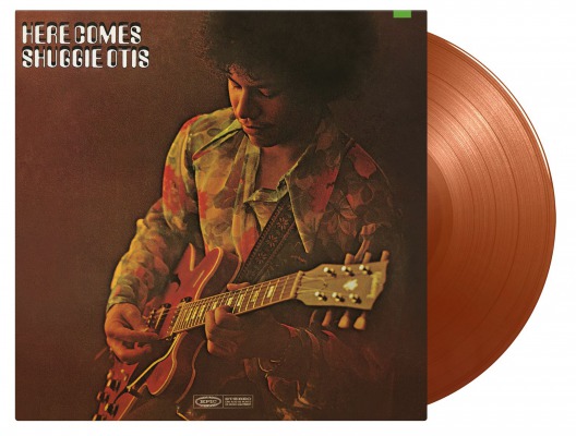 OTIS, SHUGGIE - HERE COMES SHUGGIE OTIS -ORANGE & GOLD MARBLED-