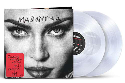 MADONNA - FINALLY ENOUGH LOVE -CLEAR VINYL-