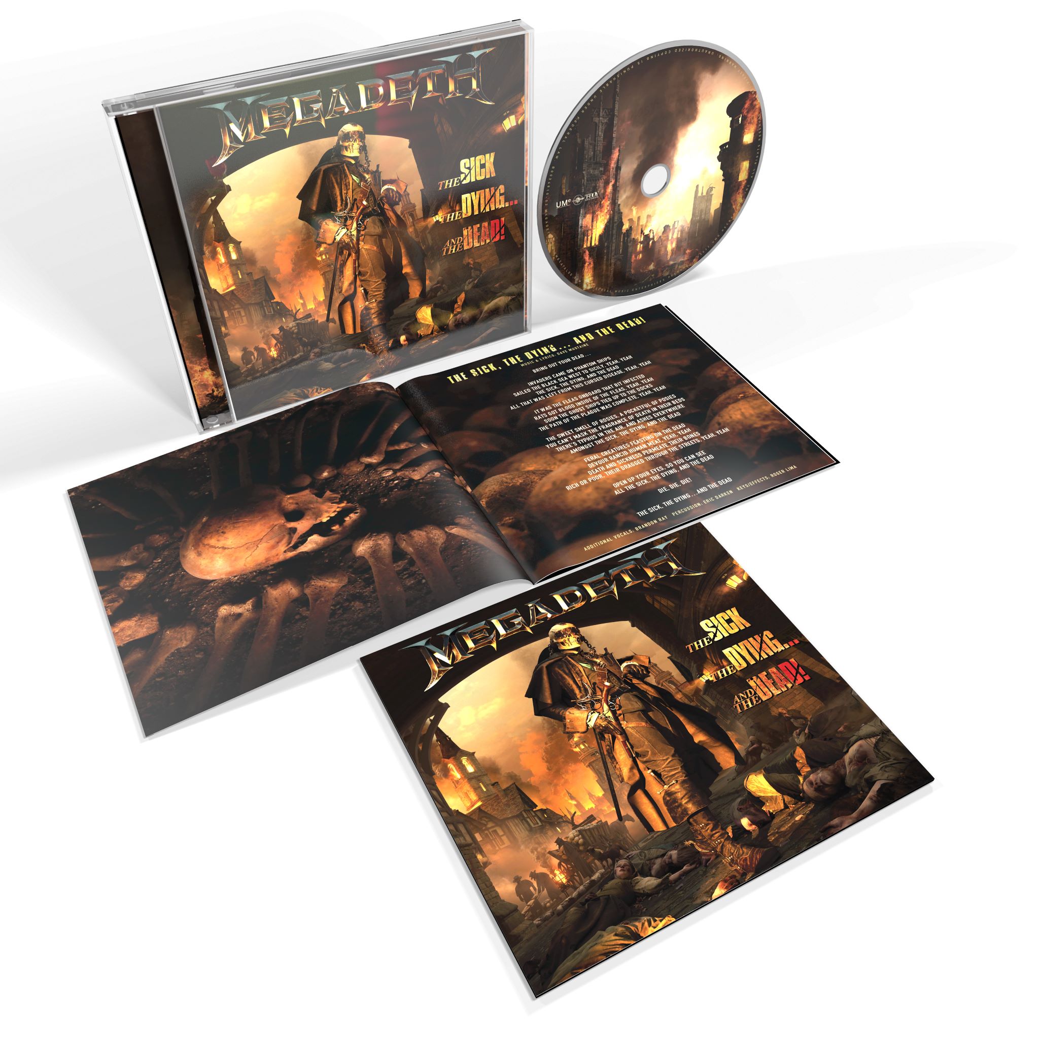 MEGADETH - THE SICK, THE DYING.AND THE DEAD! -INDIE-