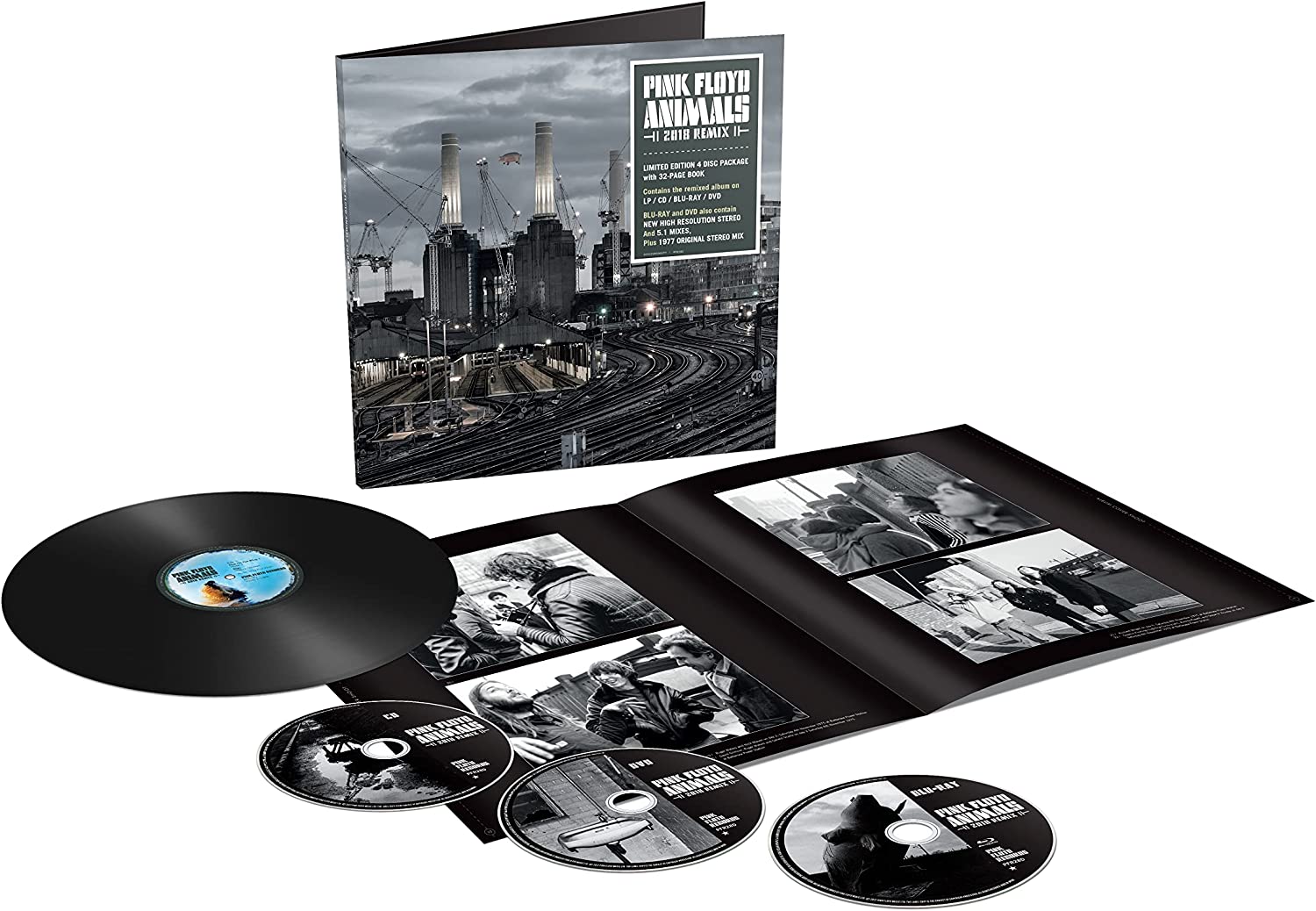 PINK FLOYD - ANIMALS (2018 REMIX) -LTD 3CD/LP BOXSET-
