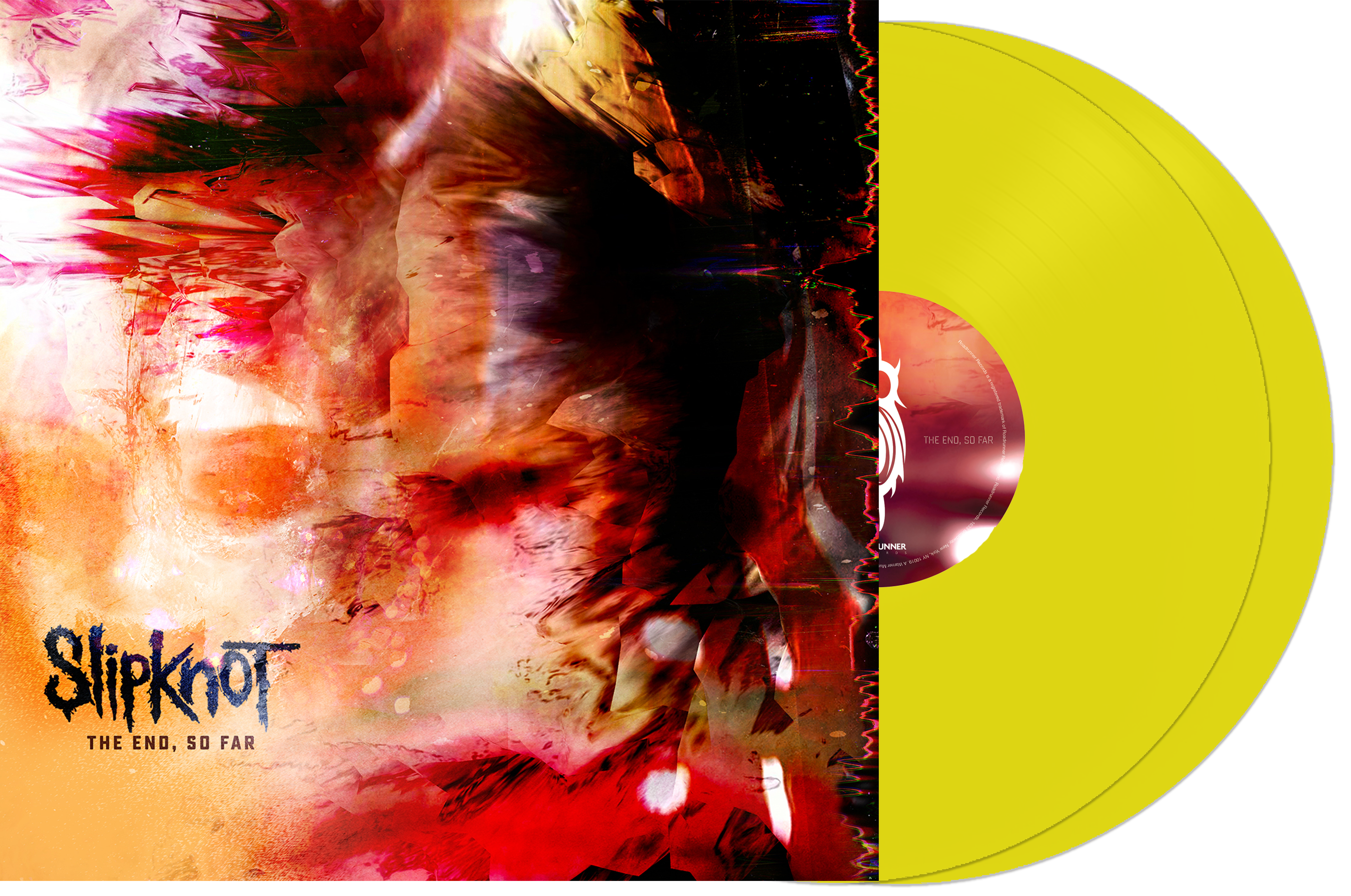 SLIPKNOT - THE END, SO FAR -NEON YELLOW COLORED VINYL-