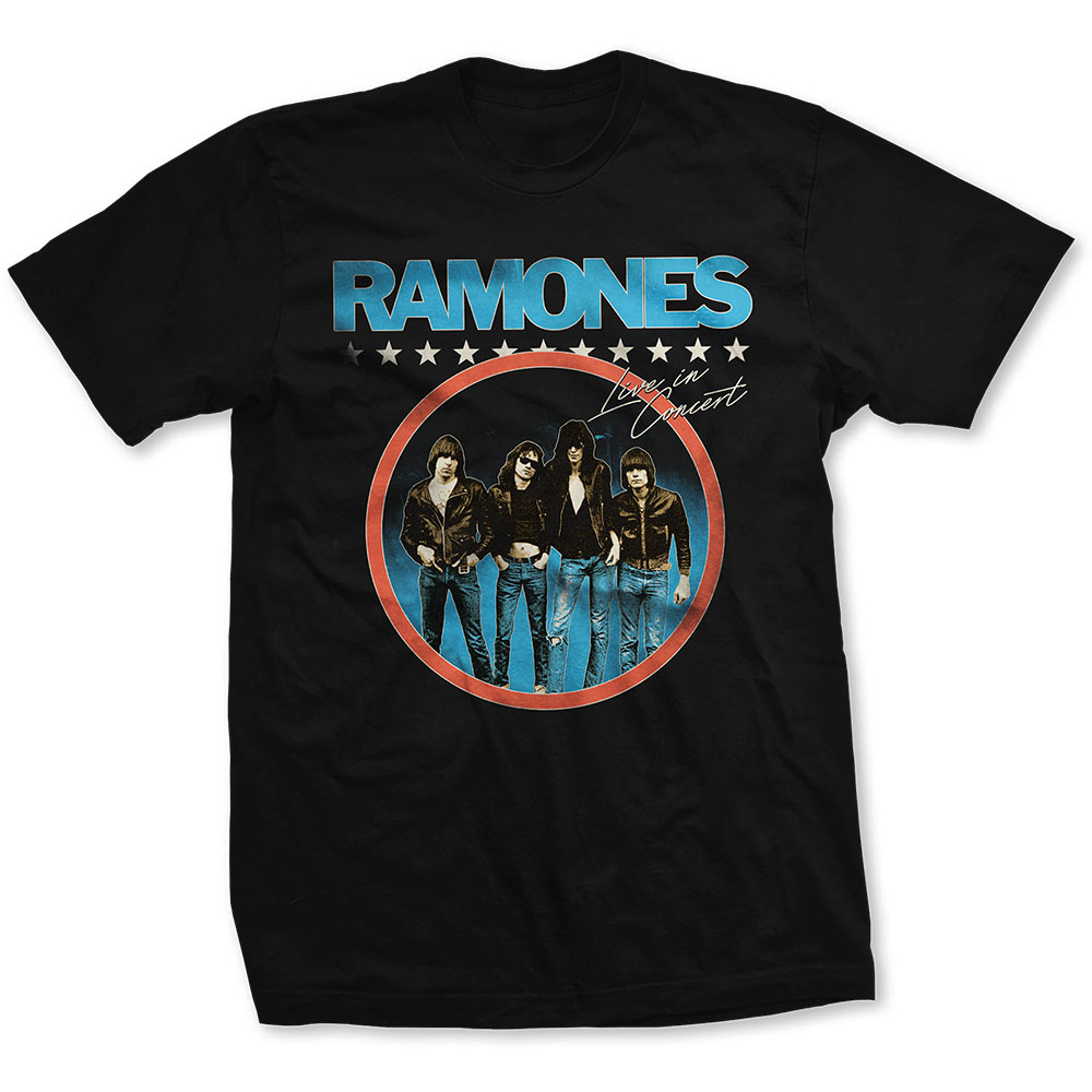 RAMONES - CIRCLE PHOTO -L-