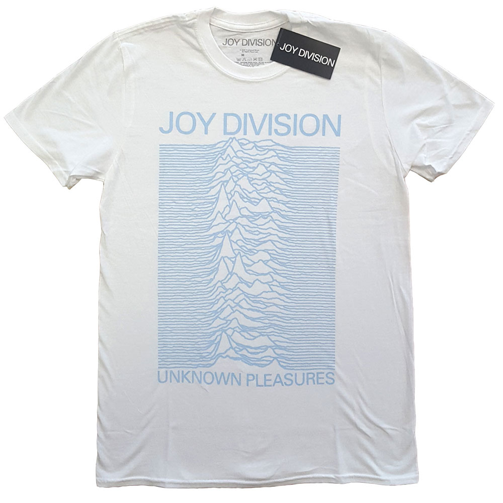 JOY DIVISION - UNKNOWN PLEASURES - WHITE - M