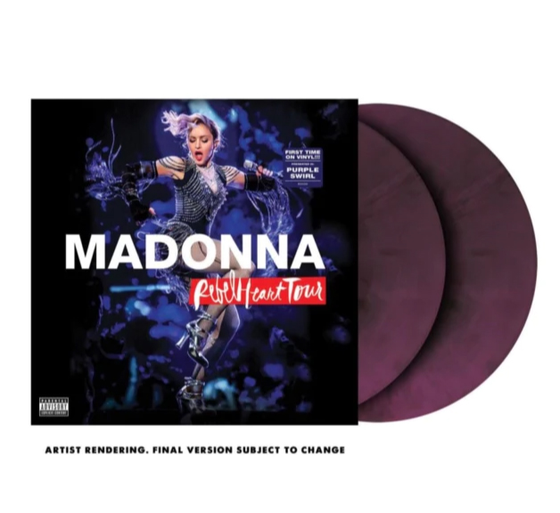 MADONNA - REBEL HEART TOUR -PURPLE COLOURED VINYL-