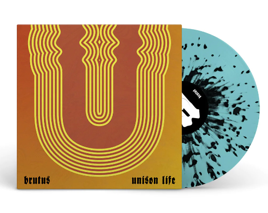 BRUTUS - UNISON LIFE -BLACK & LIGHT BLUE SPLATTER-