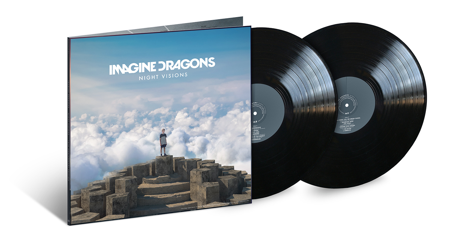 IMAGINE DRAGONS - NIGHT VISIONS -BLACK VINYL-