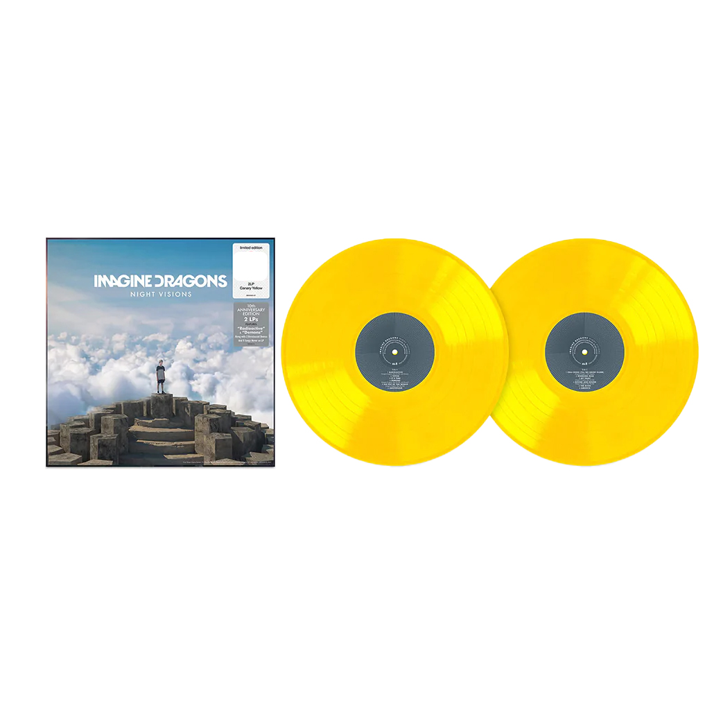 IMAGINE DRAGONS - NIGHT VISIONS -INDIE ONLY CANARY YELLOW VINYL-