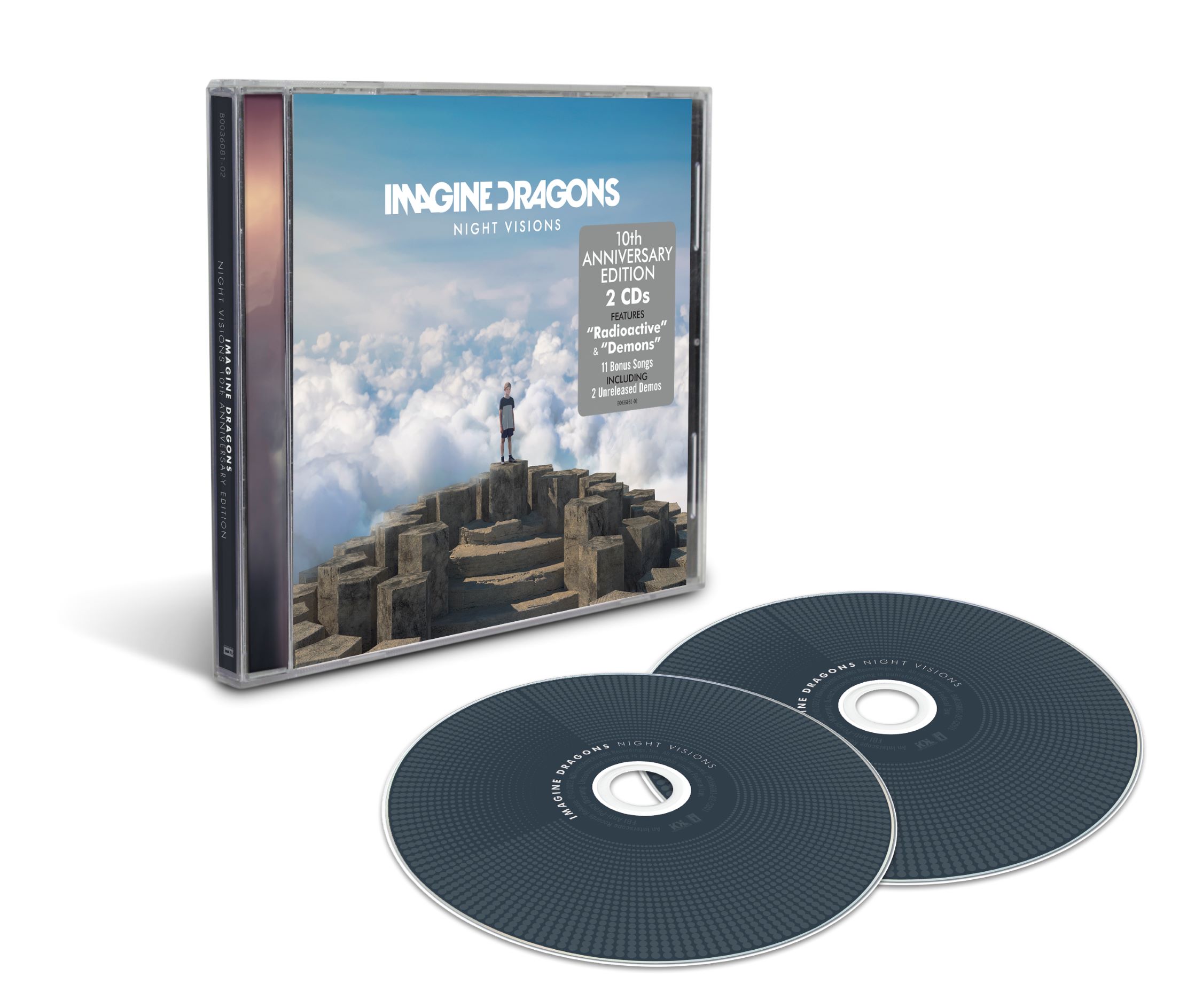 IMAGINE DRAGONS - NIGHT VISIONS -10TH ANN DELUXE 2CD-