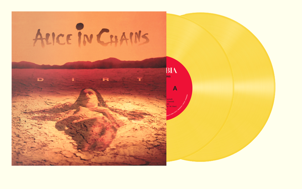 ALICE IN CHAINS - DIRT -YELLOW-