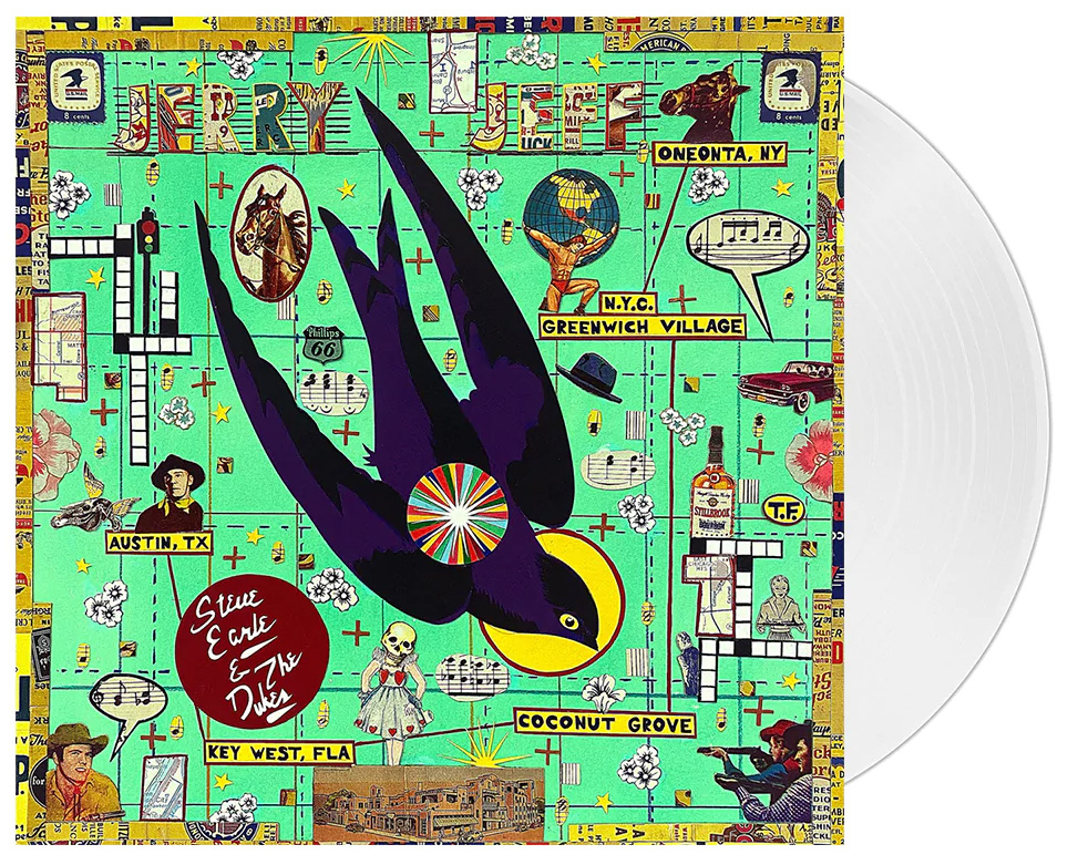 EARLE, STEVE & THE DUKES - JERRY JEFF -INDIE CLEAR VINYL-