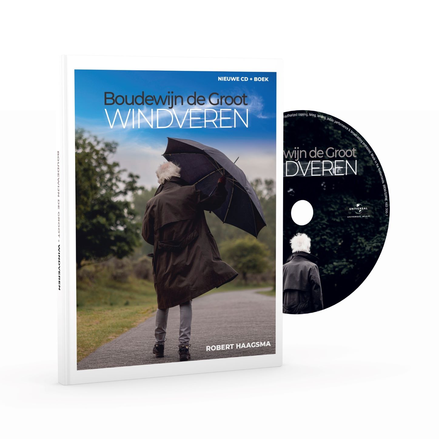 GROOT, BOUDEWIJN DE - WINDVEREN (CD+BOOK)