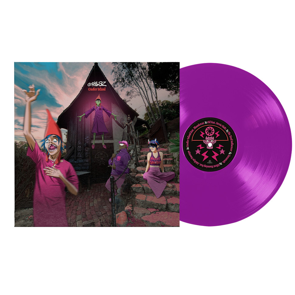 GORILLAZ - CRACKER ISLAND -COLOURED-
