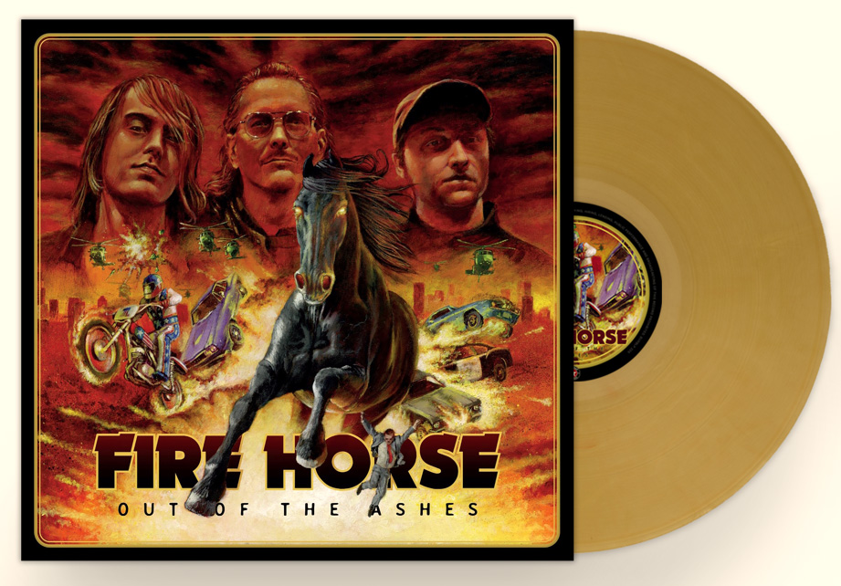 FIRE HORSE - OUT OF THE ASHES -COLOURED-