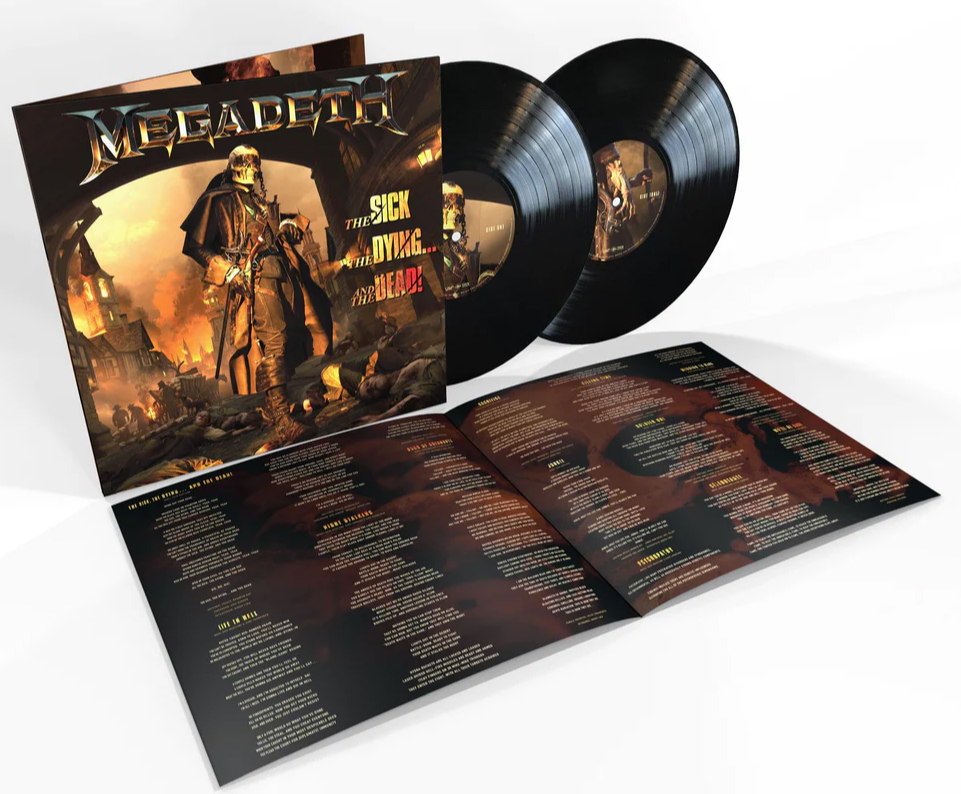 MEGADETH - THE SICK, THE DYING... AND THE DEAD -BLACK VINYL-