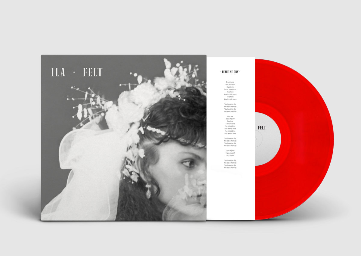 ILA - FELT -RED VINYL-