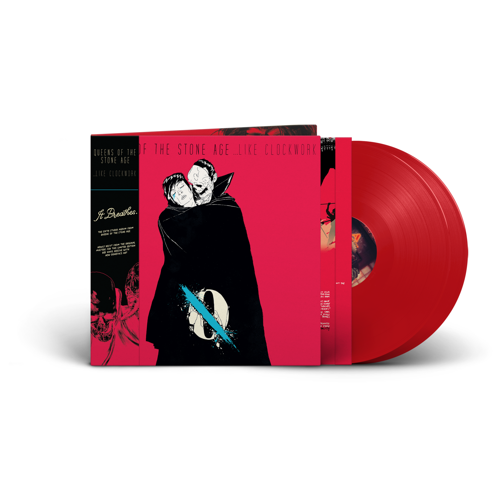 QUEENS OF THE STONE AGE - LIKE CLOCKWORK -OPAQUE RED VINYL-